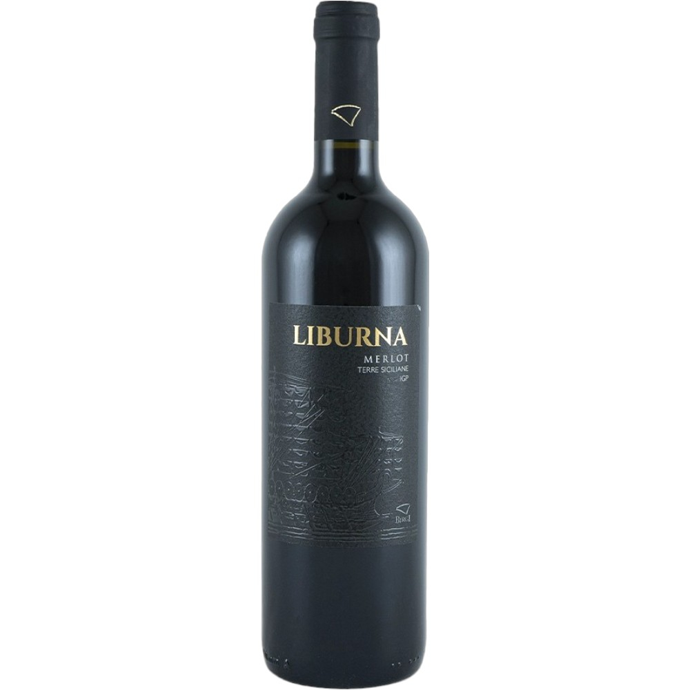 Вино Cantine Birgi Liburna Merlot 0,75 л.