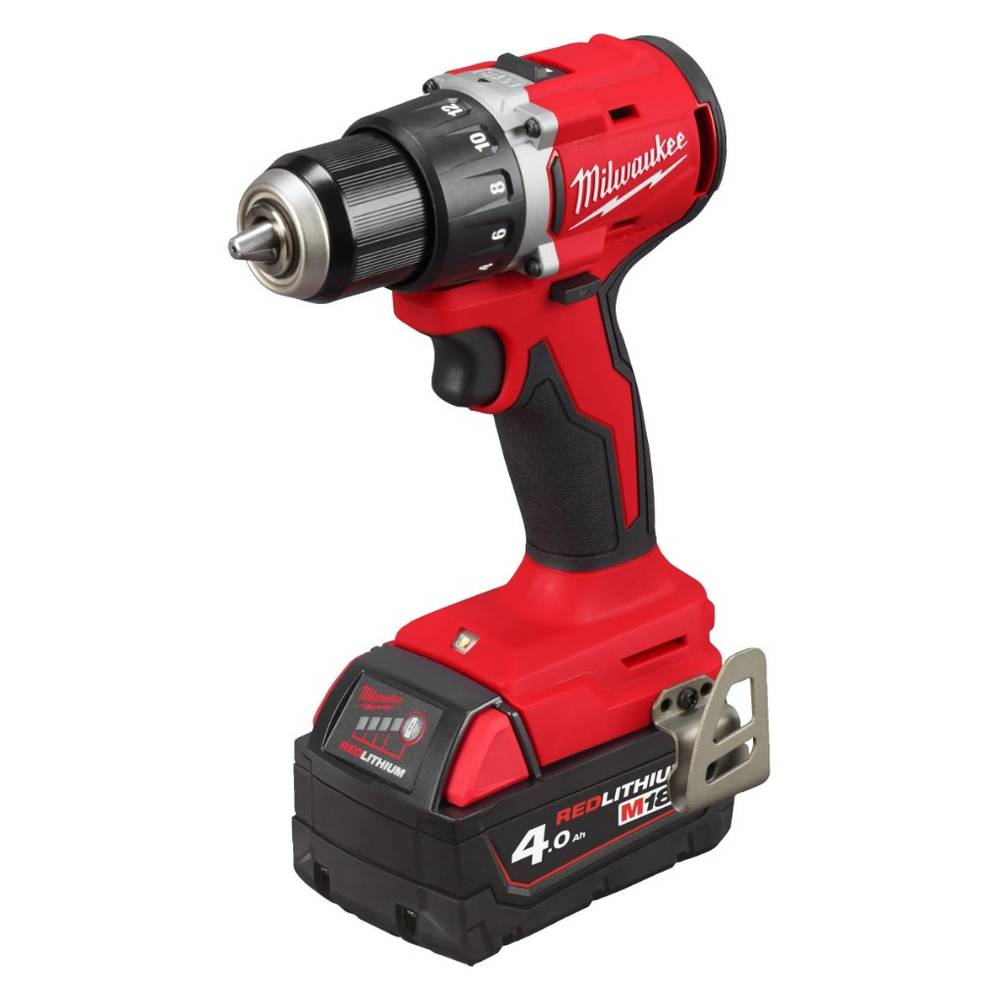 Шуруповерт аккумуляторный Milwaukee M18 BLDDRC-402C