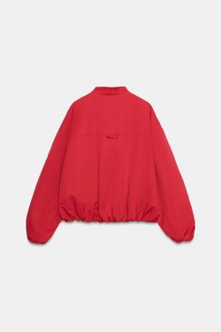 ZARA КУРТКА-БОМБЕР — ZW COLLECTION, КРАСНЫЙ