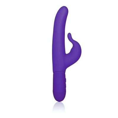 Вибромассажер водонепроницаемый силиконовый Posh 10-Function Silicone Teasing Tickler - Purple (Цвет: фиолетовый)