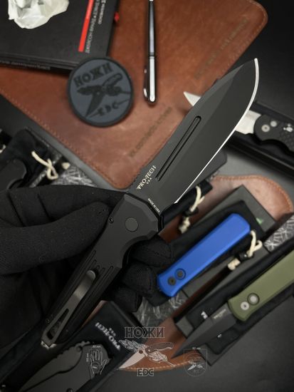 Складной нож PRO-TECH PROMETHEUS WERX 1805 c клинком из стали 154CM, рукоять алюминий