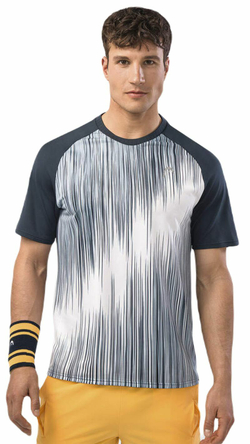 Мужская теннисная футболка Head Performance T-Shirt - print perf/navy