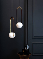Pendant design lamp Audrey by Heathflield&Co