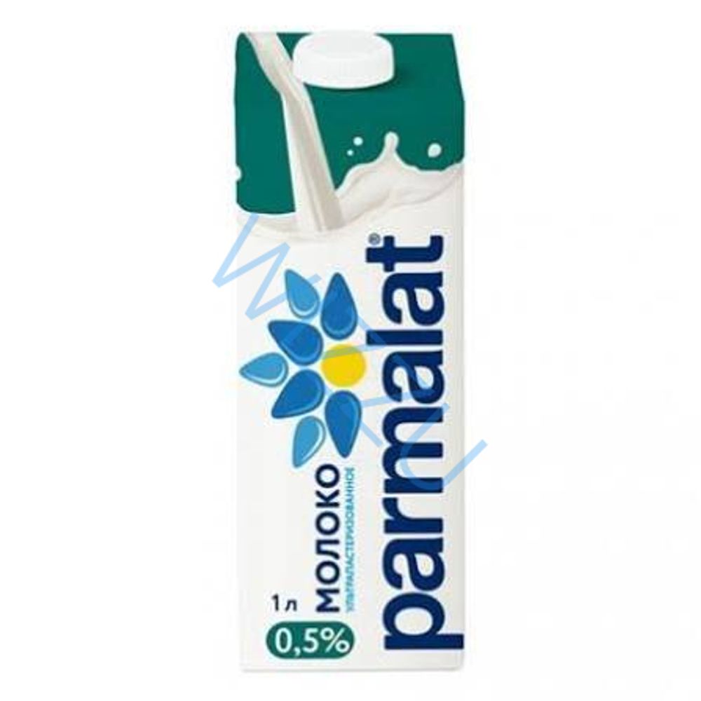 Молоко питьевое Parmalat у/паст. 0,5% 12х1л Brik Square12