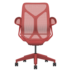 Кресло Herman Miller Cosm, средняя спинка, цвет Canyon, подлокотники «лепестки» (Leaf)