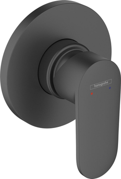 Смеситель для душа Hansgrohe Vernis Blend однорычажный, СМ матовый чёрный 71649670