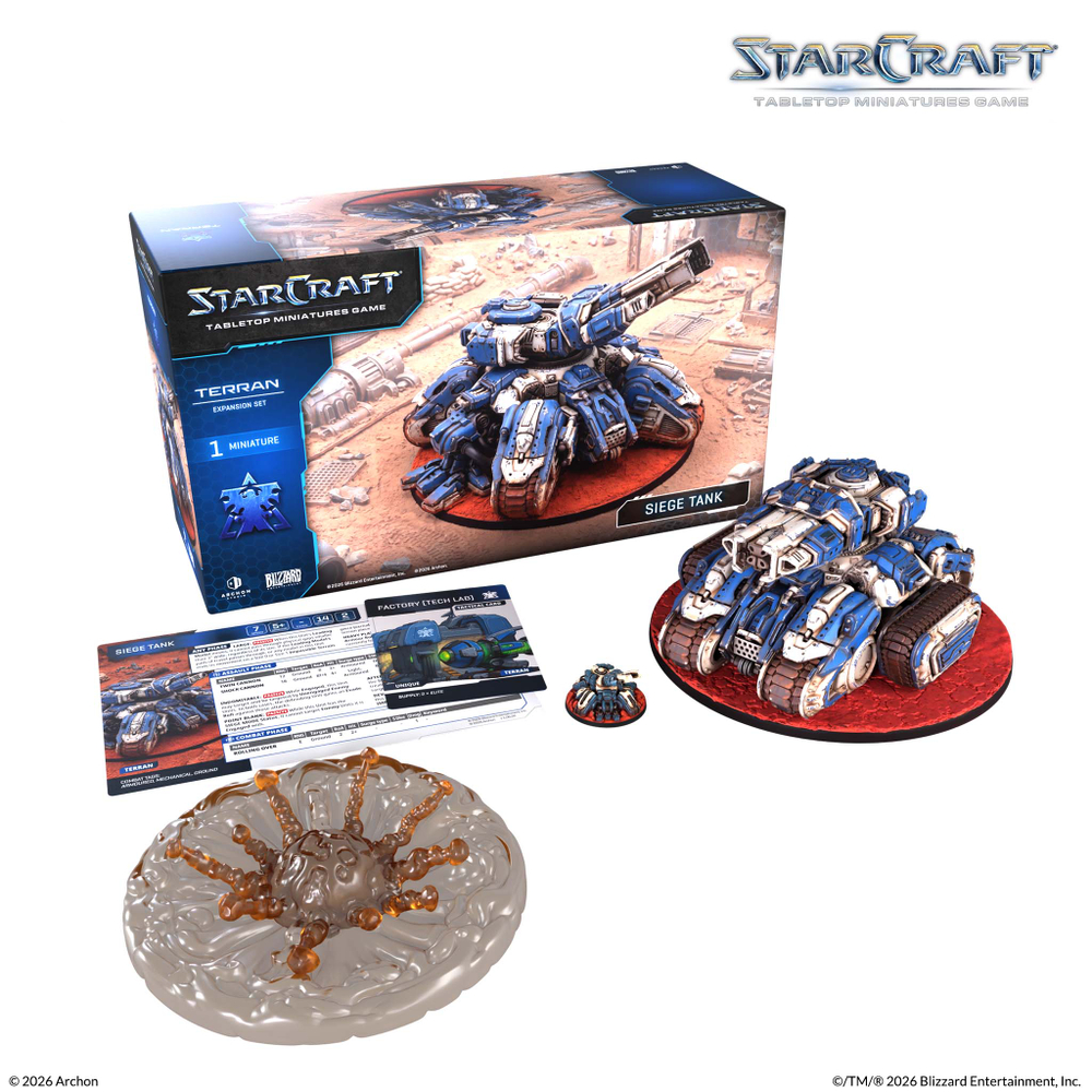 Starcraft - Siege Tank: Terran Expansion Set