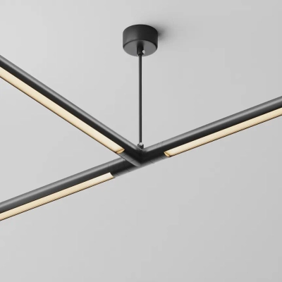 T-образный плоский коннектор для системы Shelf с вводом питания, CA015TC-P-B. TM Maytoni