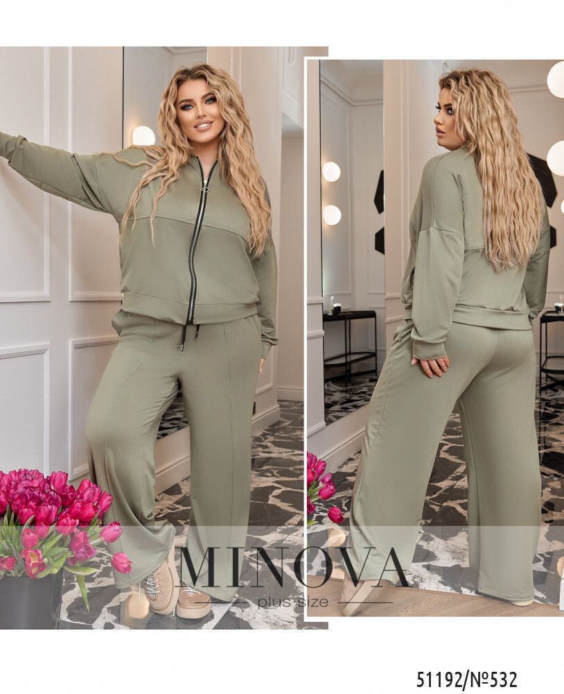 Костюм 532-оливка Minova