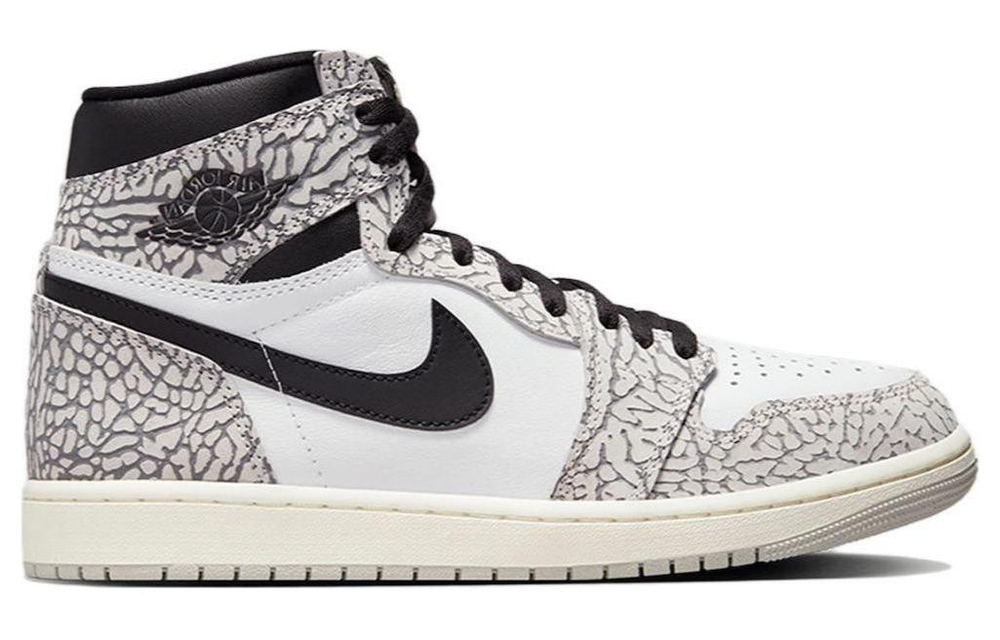 Jordan 1 Retro High Og White Cement