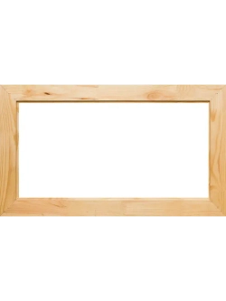 Деревянная рама 35x60 для картин на подрамнике сеч. 60x18