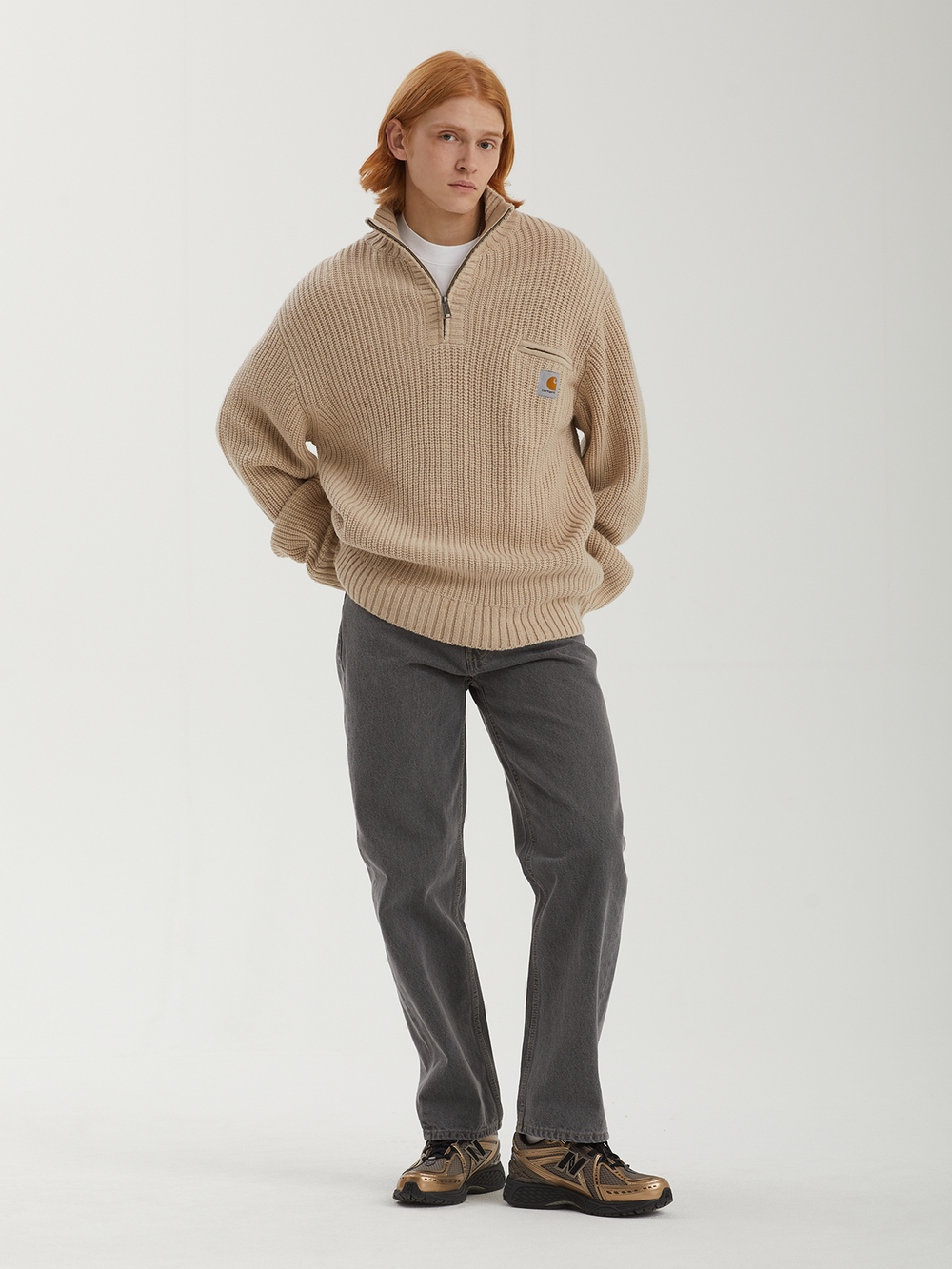 Мужской Свитер Detroit Half Zip