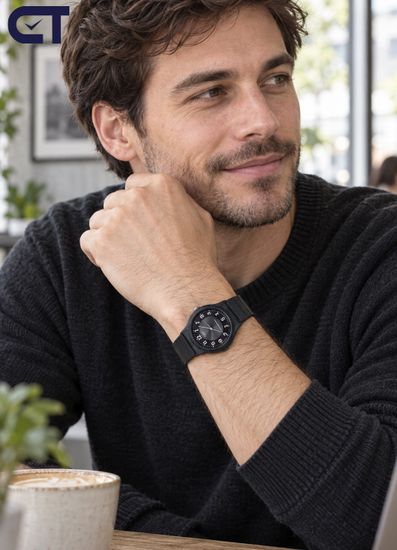 CASIO MQ-24-1B3 CASIO Collection унисекс наручные часы — ультралёгкий корпус, чёрный циферблат и культовый минимализм
