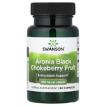 Swanson Vitamins, Черноплодная рябина (черноплодная рябина), 400 мг, 60 капсул