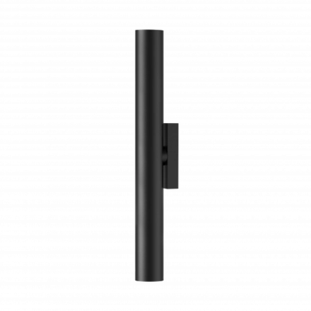 Светильник настенный Compass 2х10W,  D45xH380мм,  2069Lm,  3000К,  черный