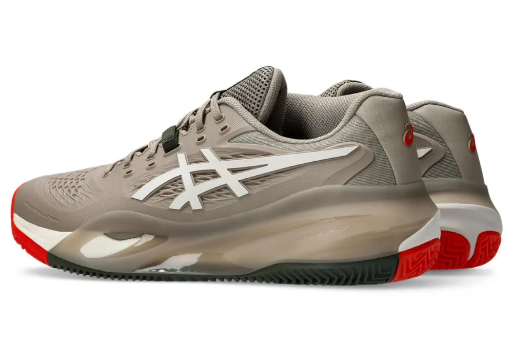 Теннисные кроссовки Asics Gel-Resolution X Clay - greige/soft oat