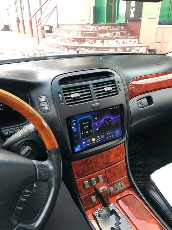 Магнитола для Lexus LS430 XF30, Toyota Celsior 2000-2006 (ШГУ монохром) - Teyes CC3-2K монитор 9.5" 2K QLED на Android 10, Быстрая, CarPlay, 4G SIM-слот