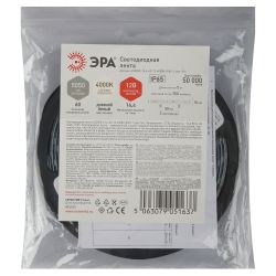 Светодиодная лента ЭРА LS5050-14,4-60-12-4000K-IP65-1 year-5m дневной белый 1 год | Светодиодные ленты 12В 1 год