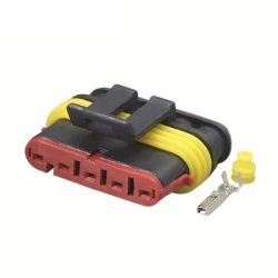 Комплект разъёмов AMP Superseal 1.5 5 Pin 282089-1 282107-1