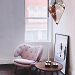 Pendant design lamp  Maxhedron Vertical by Bec Brittain (Smoky)