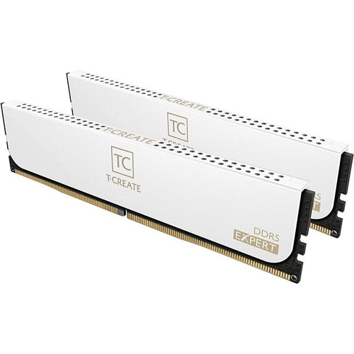 Модуль памяти DIMM DDR5 32Gb, 6000Mhz, 2x16Gb, TeamGroup T-CREATE Expert White (CTCWD532G6000HC38ADC01)