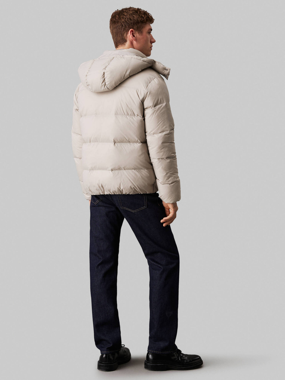 Пуховая куртка CALVIN KLEIN JEANS - бежевый(J30J325946)