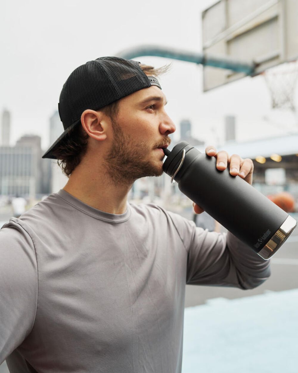 Термобутылка Klean Kanteen TKWide Twist Cap 32oz (946 мл) Black