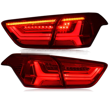 Задние фонари Хендай Крета IX25 V6 Type [Комплект Л+П; светодиодные; динамичный поворотник]