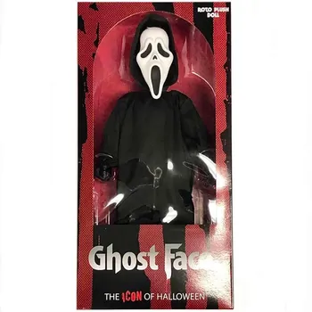 Фигурка Mezco Toyz MDS Roto Plush Doll Ghostface The Icon Of Halloween Designers Series