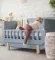 Детская кроватка Baby Chipak Just 2.5 Оловянный