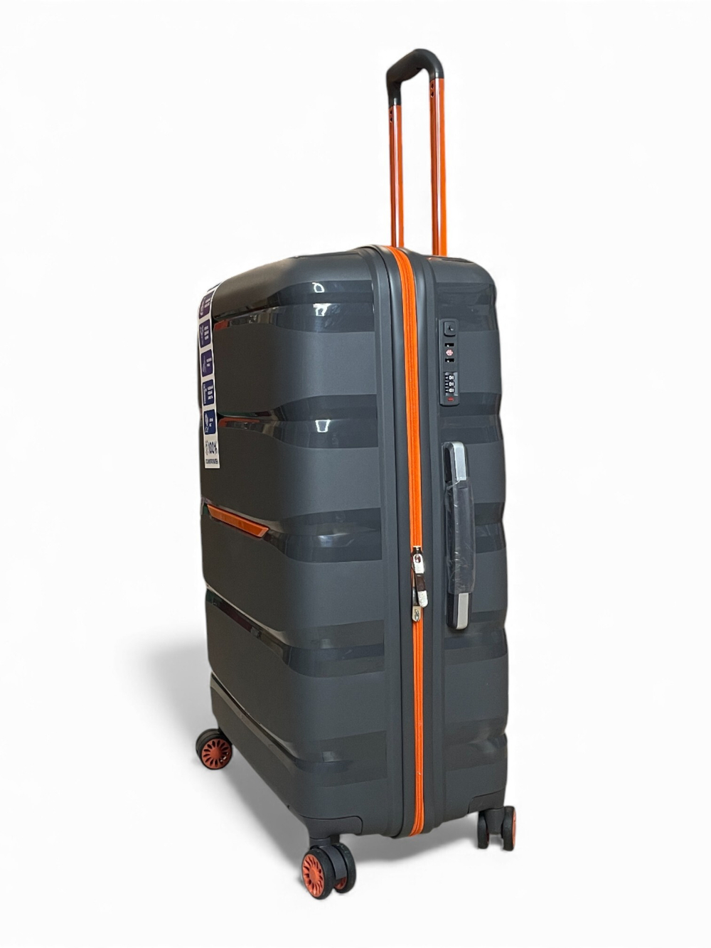 Большой чемодан Bon-Voyage PP Skycase#3, Серый, L