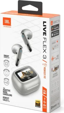 Беспроводные наушники JBL Live Flex 3 Silver