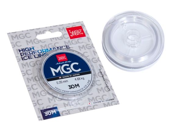 Леска монофильная зимняя Lucky John MGC 30 м, 0,20 мм