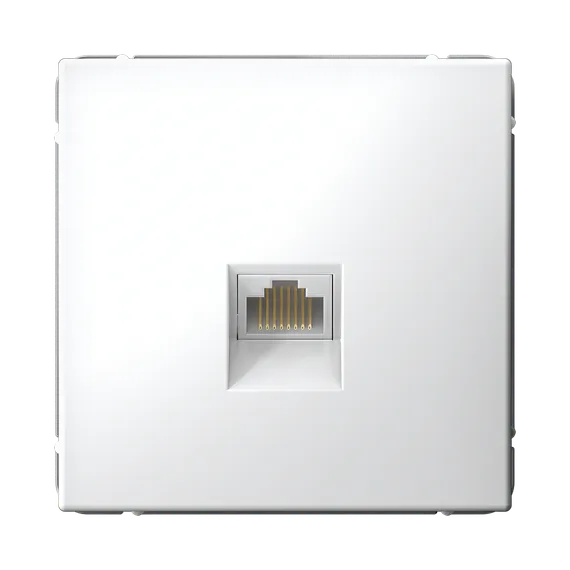 Розетка компьютерная RJ45, кат. Systeme Electric ArtGallery Белый GAL000186