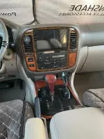 Магнитола для Toyota Land Cruiser 100, Lexus LX470 1998-2002 (кондиционер или климат внизу, рамка дерево) - Teyes CC3 монитор 9" QLED на Android 10, Быстрая, CarPlay, 4G SIM-слот