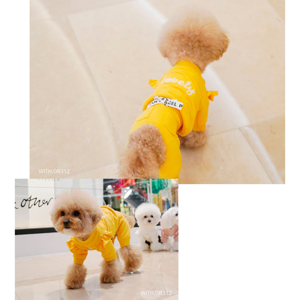 540 Кардиган с оборками "Lovely Puppy Angel"