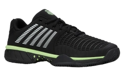 Теннисные кроссовки K-Swiss Express Light 3 Clay - black/soft neon green