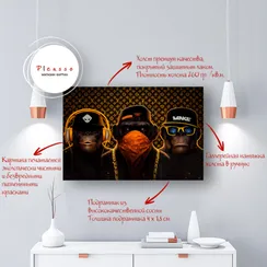 Постер "Обезьяны в LV"