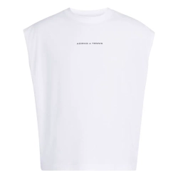 Мужская теннисная футболка Adidas Culture Graphic - white