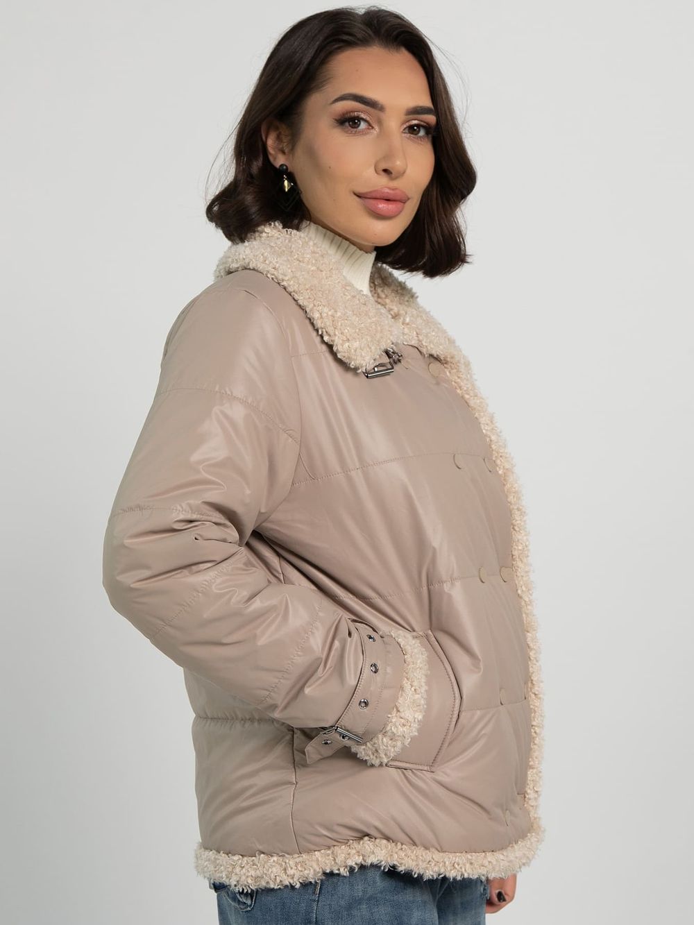 Куртка Тея (капучино) Б16399-18М LT Collection