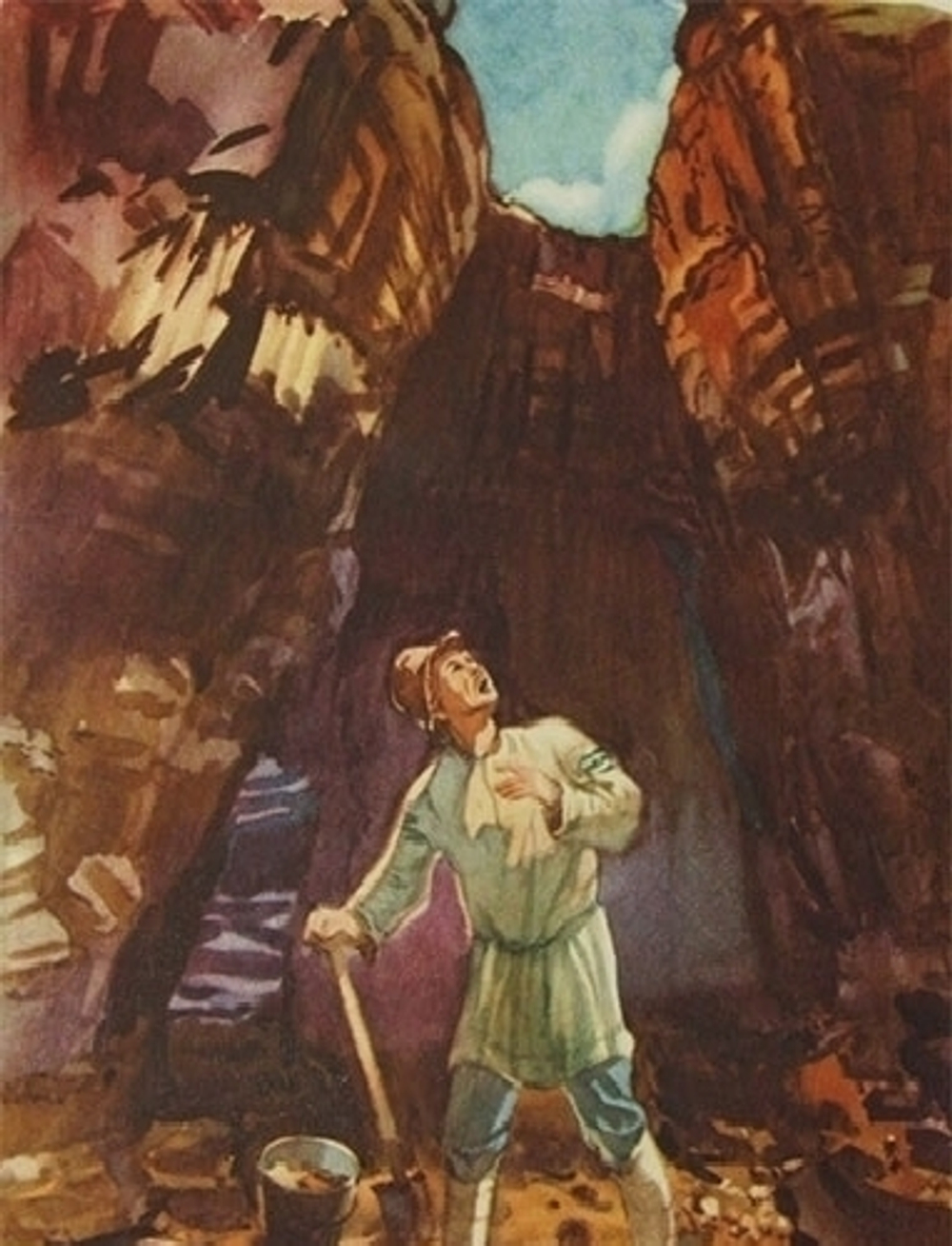 "Малахитовая шкатулка". П.Бажов. 1948г. - антикварная книга