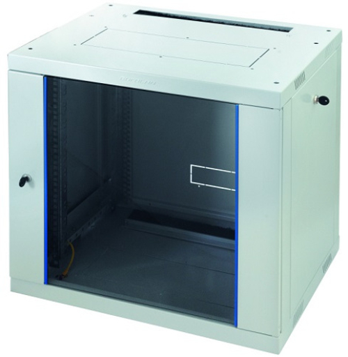 Шкаф настенный 19", 12U Eurolan 60W-12-64-31GY