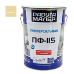 Эмаль ПФ-115 РАДУГА кремовая  6кг