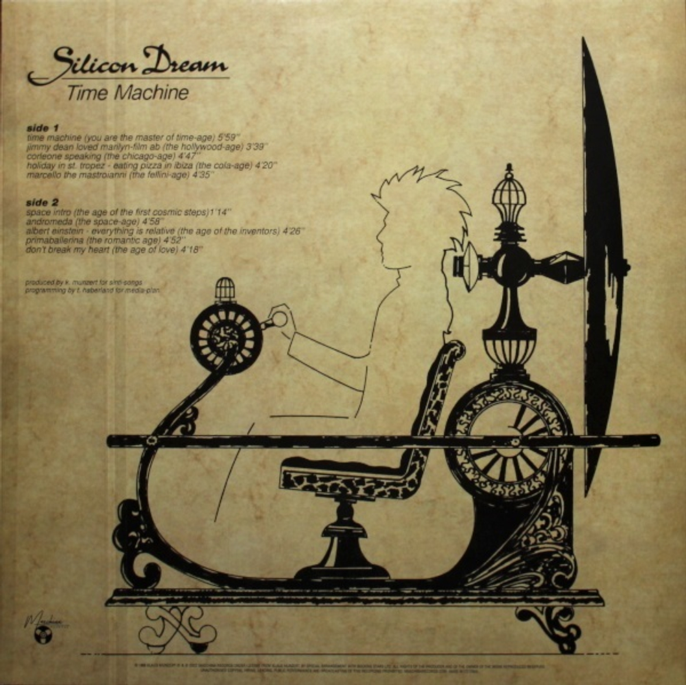 Silicon Dream / Time Machine (Coloured Vinyl)(LP)