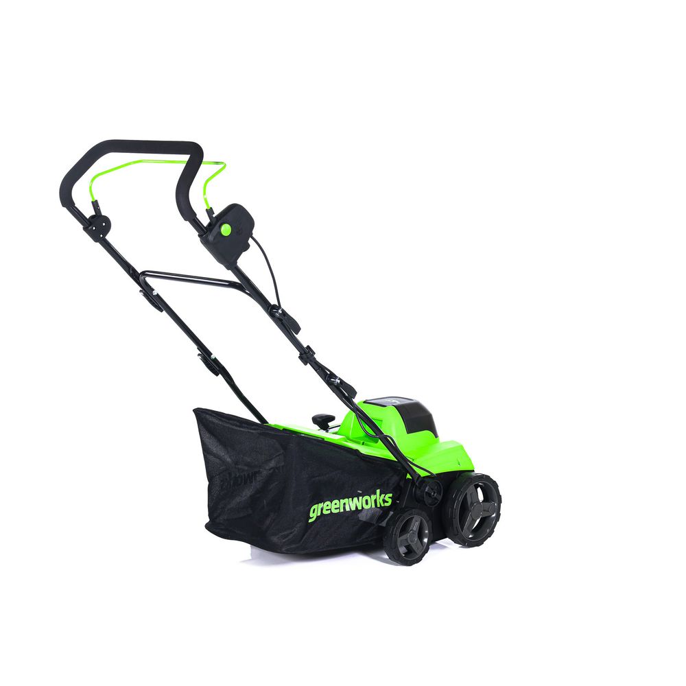 Аэратор-скарификатор аккумуляторный Greenworks GD40SC38IIK5 Арт. 2517607UG, 40V, 38 см,бесщеточный, c 1хАКБ 5Ач и ЗУ