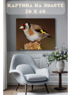Картина на стену 40 X 50 Птица