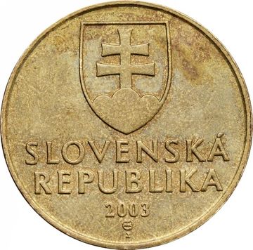 10 крон 2003 Словакия