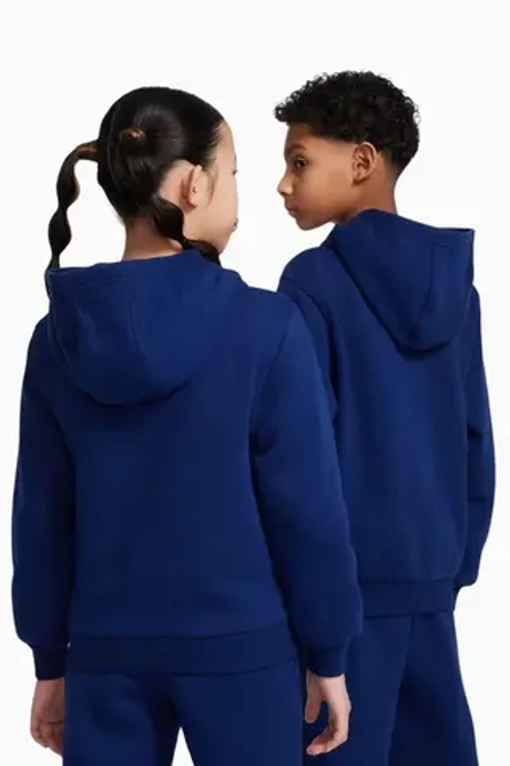 Кофта Nike Erling Haaland Club Fleece Junior - темно-синий