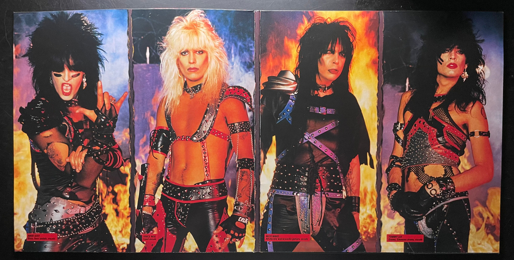 Motley Crüe ‎– Shout At The Devil (Европа 1983г.)