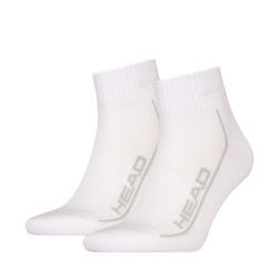 Теннисные носки Head Performance Quarter 2P - white